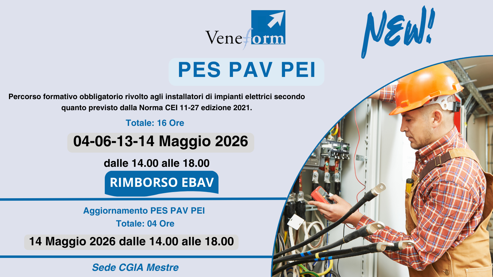 CORSO PES PAV PEI